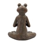 Artekko Animal Καφέ Διακοσμητικός Βάτραχος από Μαγνήσιο (30x18x34)cm