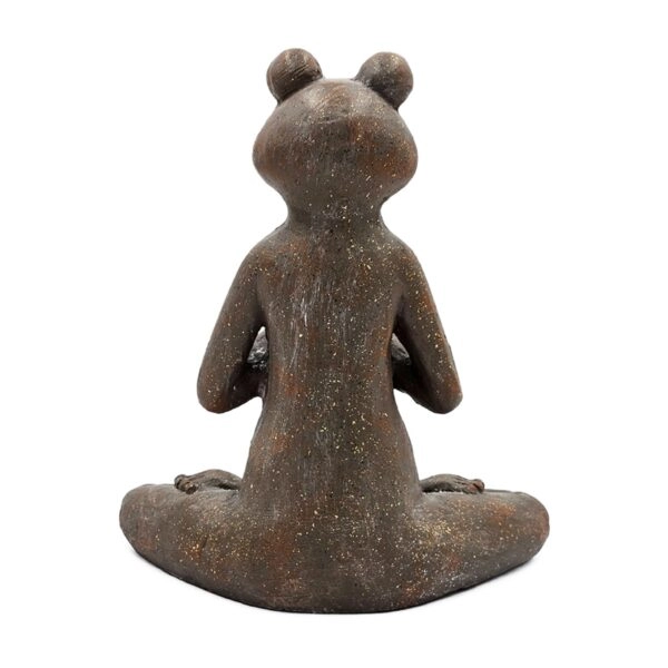 Artekko Animal Καφέ Διακοσμητικός Βάτραχος από Μαγνήσιο (30x18x34)cm