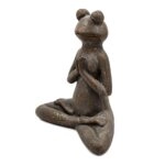 Artekko Animal Καφέ Διακοσμητικός Βάτραχος από Μαγνήσιο (30x18x34)cm