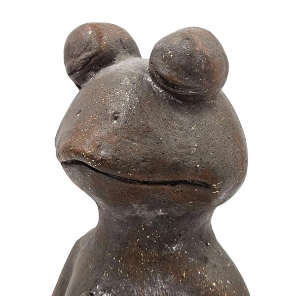 Artekko Animal Καφέ Διακοσμητικός Βάτραχος από Μαγνήσιο (30x18x34)cm