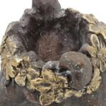 Artekko Animal Καφέ Κασπό με Κεφάλι Αλόγου από Μαγνήσιο (36.5x21.5x34.5)cm