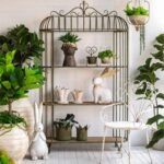 Artekko Animal Καφέ Κασπό με Κεφάλι Σκύλου από Μαγνήσιο (23.5x23.5x33)cm