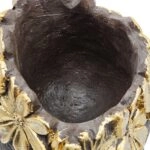 Artekko Animal Καφέ Κασπό με Κεφάλι Σκύλου από Μαγνήσιο (23.5x23.5x33)cm