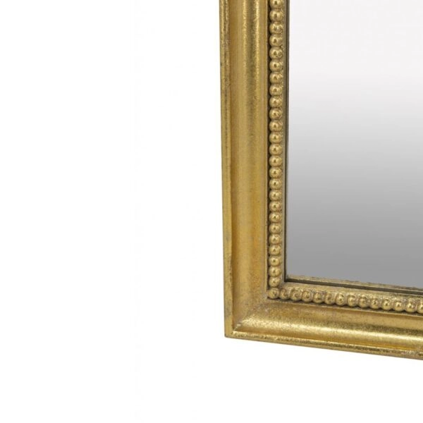 Artekko Dia Χρυσός MDF Καθρέπτης Τοίχου (40.2x4x124)cm