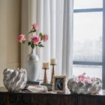 Artekko Coral Λευκό Διακοσμητικό Μπολ Ρητίνης (24.3x24.3x6.8)cm