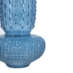 Artekko Glassy Μπλε Γυάλινο Βάζο (21.3x21.3x38.3)cm