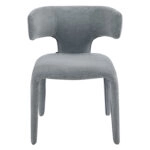 ΠΟΛΥΘΡΟΝΑ ΤΡΑΠΕΖΑΡΙΑΣ BIEN HM18361.01 ΑΝΟΙΧΤΟ ΓΚΡΙ ΥΦΑΣΜΑ 49,5x55,5x76Υ εκ.