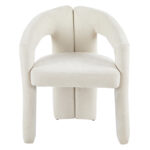 ΠΟΛΥΘΡΟΝΑ ΤΡΑΠΕΖΑΡΙΑΣ NEZA HM18362.02 ΕΚΡΟΥ ΥΦΑΣΜΑ 64x50x76,5Υ εκ.