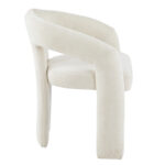 ΠΟΛΥΘΡΟΝΑ ΤΡΑΠΕΖΑΡΙΑΣ NEZA HM18362.02 ΕΚΡΟΥ ΥΦΑΣΜΑ 64x50x76,5Υ εκ.