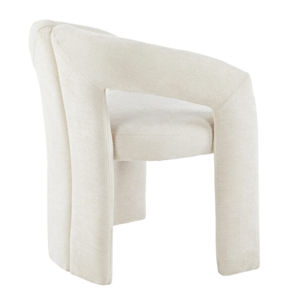 ΠΟΛΥΘΡΟΝΑ ΤΡΑΠΕΖΑΡΙΑΣ NEZA HM18362.02 ΕΚΡΟΥ ΥΦΑΣΜΑ 64x50x76,5Υ εκ.