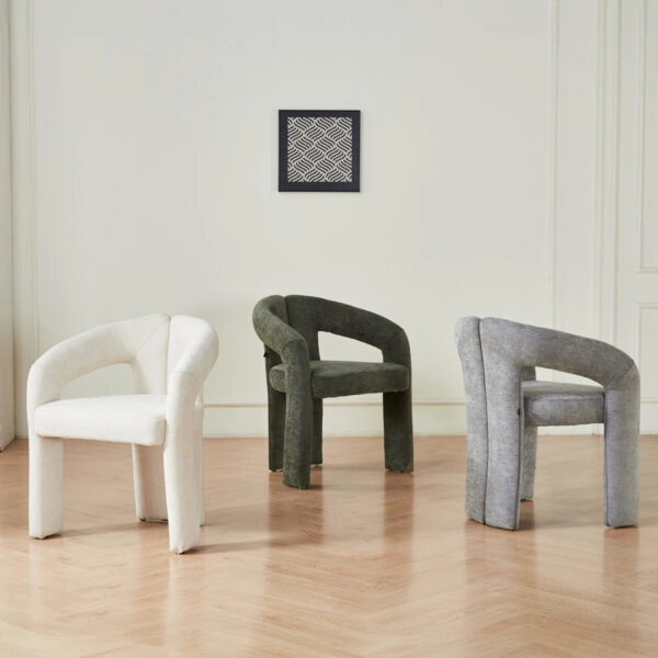 ΠΟΛΥΘΡΟΝΑ ΤΡΑΠΕΖΑΡΙΑΣ NEZA HM18362.04 ΠΡΑΣΙΝΟ ΥΦΑΣΜΑ 64x60x76,5Υεκ