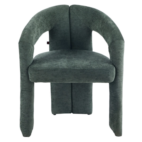 ΠΟΛΥΘΡΟΝΑ ΤΡΑΠΕΖΑΡΙΑΣ NEZA HM18362.04 ΠΡΑΣΙΝΟ ΥΦΑΣΜΑ 64x60x76,5Υεκ