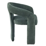 ΠΟΛΥΘΡΟΝΑ ΤΡΑΠΕΖΑΡΙΑΣ NEZA HM18362.04 ΠΡΑΣΙΝΟ ΥΦΑΣΜΑ 64x60x76,5Υεκ