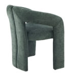 ΠΟΛΥΘΡΟΝΑ ΤΡΑΠΕΖΑΡΙΑΣ NEZA HM18362.04 ΠΡΑΣΙΝΟ ΥΦΑΣΜΑ 64x60x76,5Υεκ