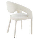 ΠΟΛΥΘΡΟΝΑ ΤΡΑΠΕΖΑΡΙΑΣ OFILIA HM18363.02 ΕΚΡΟΥ ΥΦΑΣΜΑ 58x54,5x85,5Υεκ