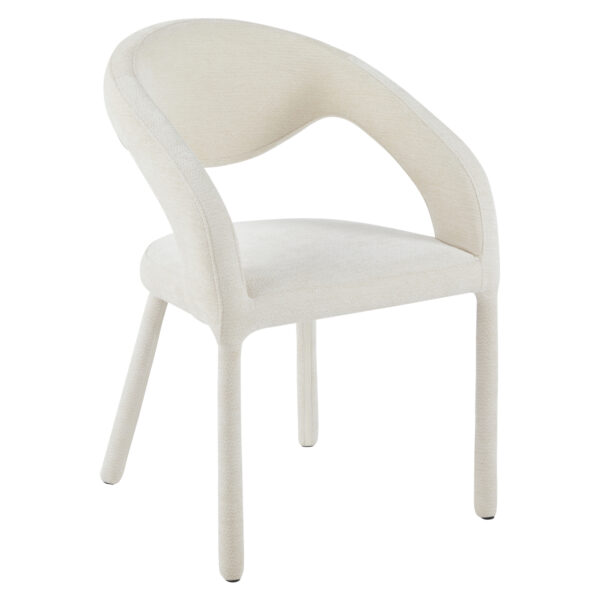 ΠΟΛΥΘΡΟΝΑ ΤΡΑΠΕΖΑΡΙΑΣ OFILIA HM18363.02 ΕΚΡΟΥ ΥΦΑΣΜΑ 58x54,5x85,5Υεκ