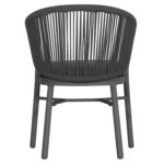 ΠΟΛΥΘΡΟΝΑ ΤΡΑΠΕΖΑΡΙΑΣ XANTION ΗM6472.01 ΓΚΡΙ ΑΛΟΥΜΙΝΙΟ-ΣΧΟΙΝΙ-ΜΑΞΙΛΑΡΙ 59x60x78Υεκ.