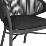 ΠΟΛΥΘΡΟΝΑ ΤΡΑΠΕΖΑΡΙΑΣ XANTION ΗM6472.01 ΓΚΡΙ ΑΛΟΥΜΙΝΙΟ-ΣΧΟΙΝΙ-ΜΑΞΙΛΑΡΙ 59x60x78Υεκ.