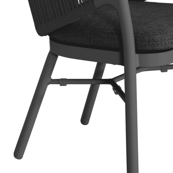 ΠΟΛΥΘΡΟΝΑ ΤΡΑΠΕΖΑΡΙΑΣ XANTION ΗM6472.01 ΓΚΡΙ ΑΛΟΥΜΙΝΙΟ-ΣΧΟΙΝΙ-ΜΑΞΙΛΑΡΙ 59x60x78Υεκ.