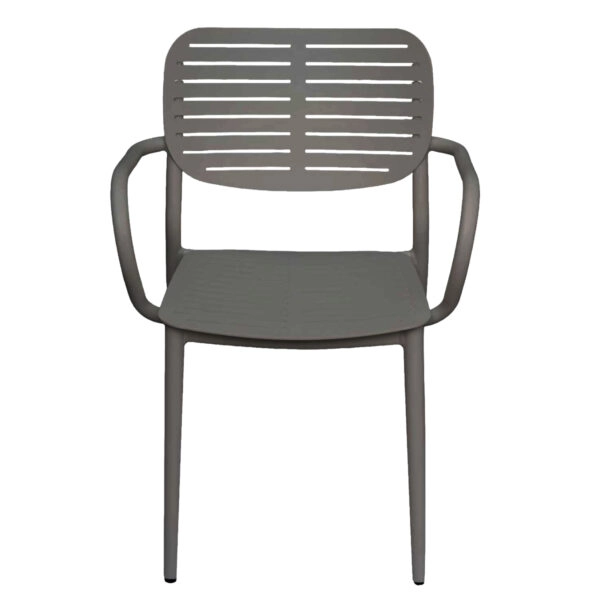 ΠΟΛΥΘΡΟΝΑ ΤΡΑΠΕΖΑΡΙΑΣ HILLIARD HM6644.01 ΑΛΟΥΜΙΝΙΟ ΣΕ ΓΚΡΙ 56x58x80Υεκ