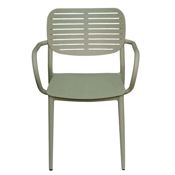 ΠΟΛΥΘΡΟΝΑ ΤΡΑΠΕΖΑΡΙΑΣ HILLIARD HM6644.07 ΑΛΟΥΜΙΝΙΟ ΣΕ OLIVE GREEN 56x58x80Υεκ