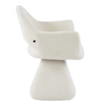 ΠΟΛΥΘΡΟΝΑ ΤΡΑΠΕΖΑΡΙΑΣ ΠΕΡΙΣΤΡΕΦΟΜΕΝΗ SIMA HM18360.02 ΕΚΡΟΥ ΥΦΑΣΜΑ 64x61x84,5Υεκ