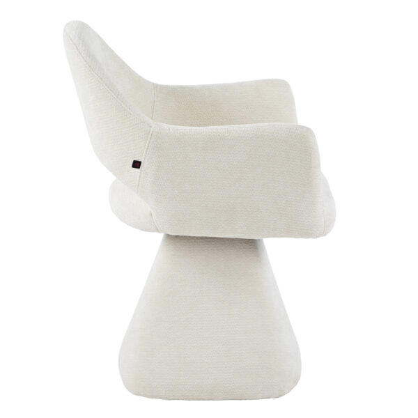 ΠΟΛΥΘΡΟΝΑ ΤΡΑΠΕΖΑΡΙΑΣ ΠΕΡΙΣΤΡΕΦΟΜΕΝΗ SIMA HM18360.02 ΕΚΡΟΥ ΥΦΑΣΜΑ 64x61x84,5Υεκ