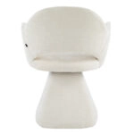 ΠΟΛΥΘΡΟΝΑ ΤΡΑΠΕΖΑΡΙΑΣ ΠΕΡΙΣΤΡΕΦΟΜΕΝΗ SIMA HM18360.02 ΕΚΡΟΥ ΥΦΑΣΜΑ 64x61x84,5Υεκ