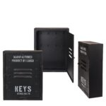 Κλειδοθήκη ‘Cargo’ 8 Θέσεων Μαύρο Μέταλλο 23x9x30cm