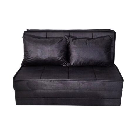 Artekko Thales Γκρι Διθέσιος Καναπές με Αποθηκευτικό Χώρο (110x140x90)cm Κρεβάτι (200x140x45)cm