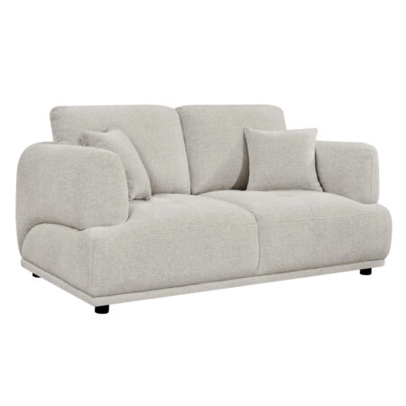 ΚΑΝΑΠΕΣ 2-ΘΕΣΙΟΣ STRUCTO HM3330.02 ΑΝΟΙΧΤΟ ΜΠΕΖ ΥΦΑΣΜΑ 168x94x88Υεκ.