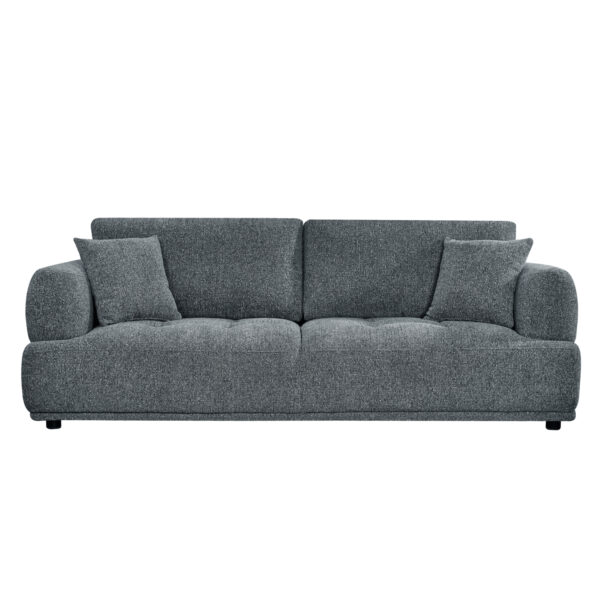 ΚΑΝΑΠΕΣ 3-ΘΕΣΙΟΣ STRUCTO HM3329.01 ΓΚΡΙ ΥΦΑΣΜΑ 227x94x88Υεκ.