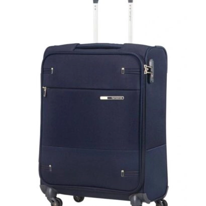 Βαλίτσα καμπίνας Samsonite Base Boost με 4 ρόδες σε μπλε χρώμα