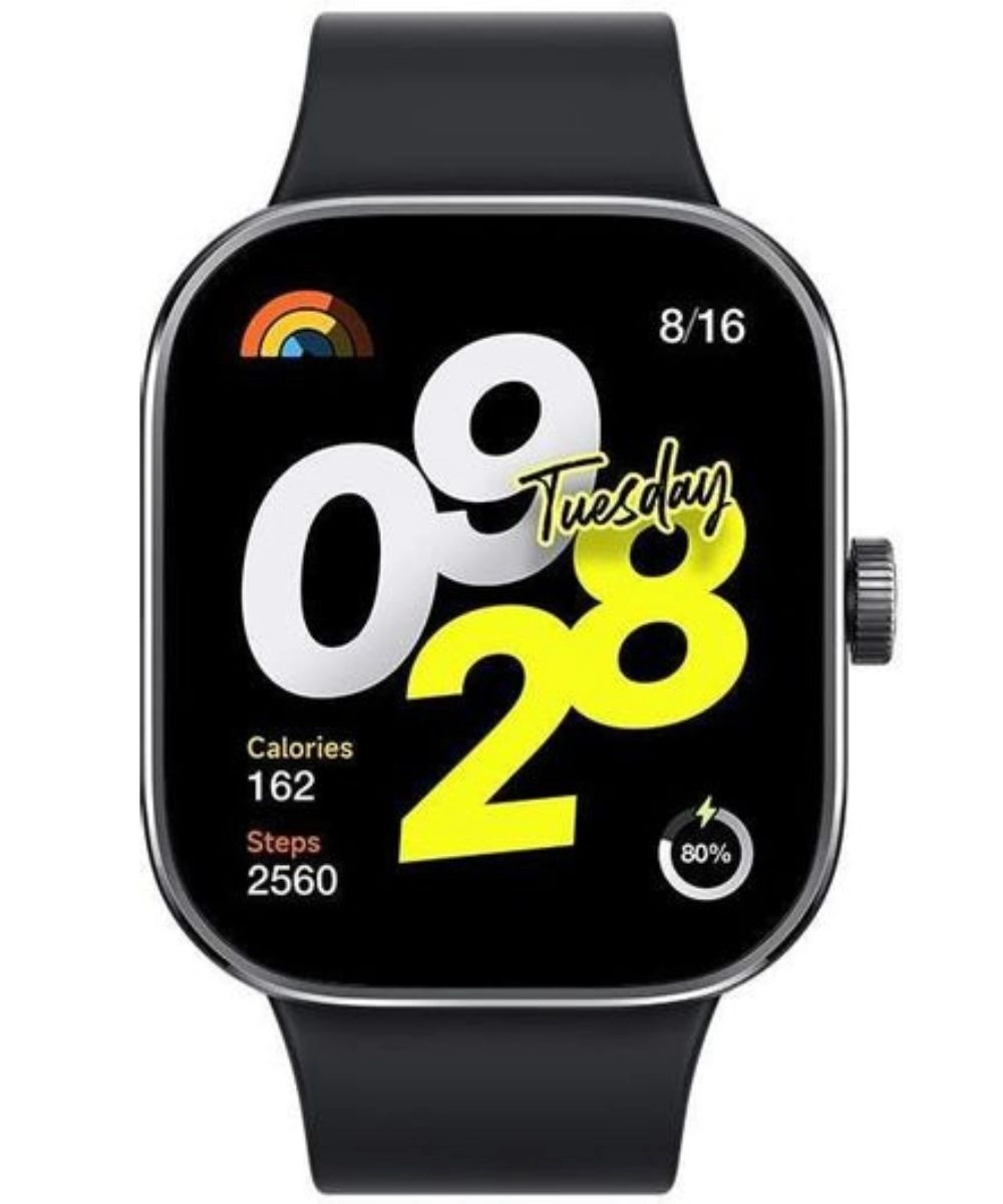 Smartwatch Xiaomi Redmi Watch 4 Μαύρο με μεγάλη οθόνη