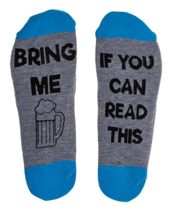 Ανδρικές Αστείες Κάλτσες Bring me beer