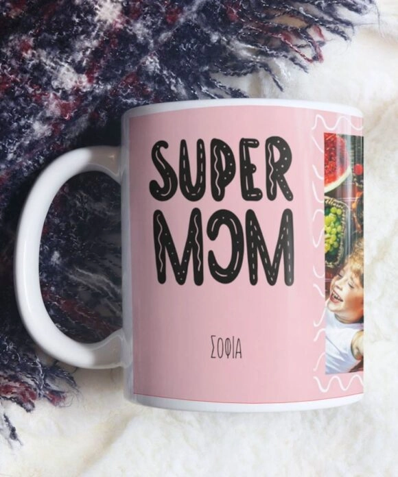 Κούπα Προσωποποιημένη, Δώρο για την μητέρα Super Mom