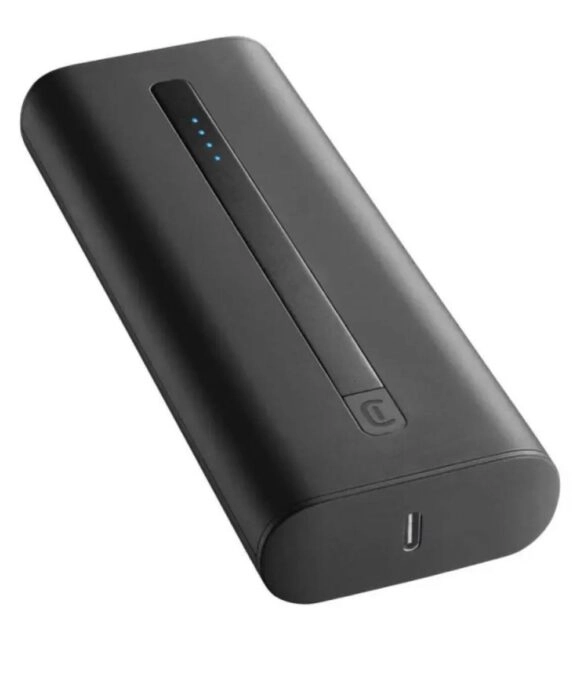 Powerbank Thunder με μικρό μέγεθος 20000mAh 20W Μαύρο