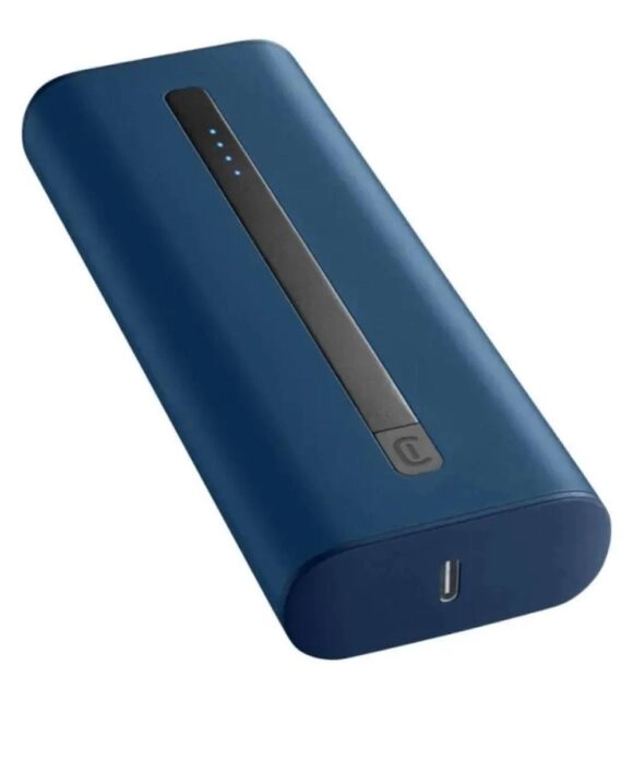 Powerbank Thunder με μικρό μέγεθος 20000mAh 20W Μπλε