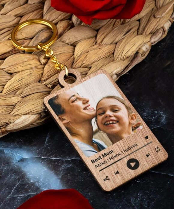 Μπρελόκ Κλειδιών Προσωποποιημένο Best Mom
