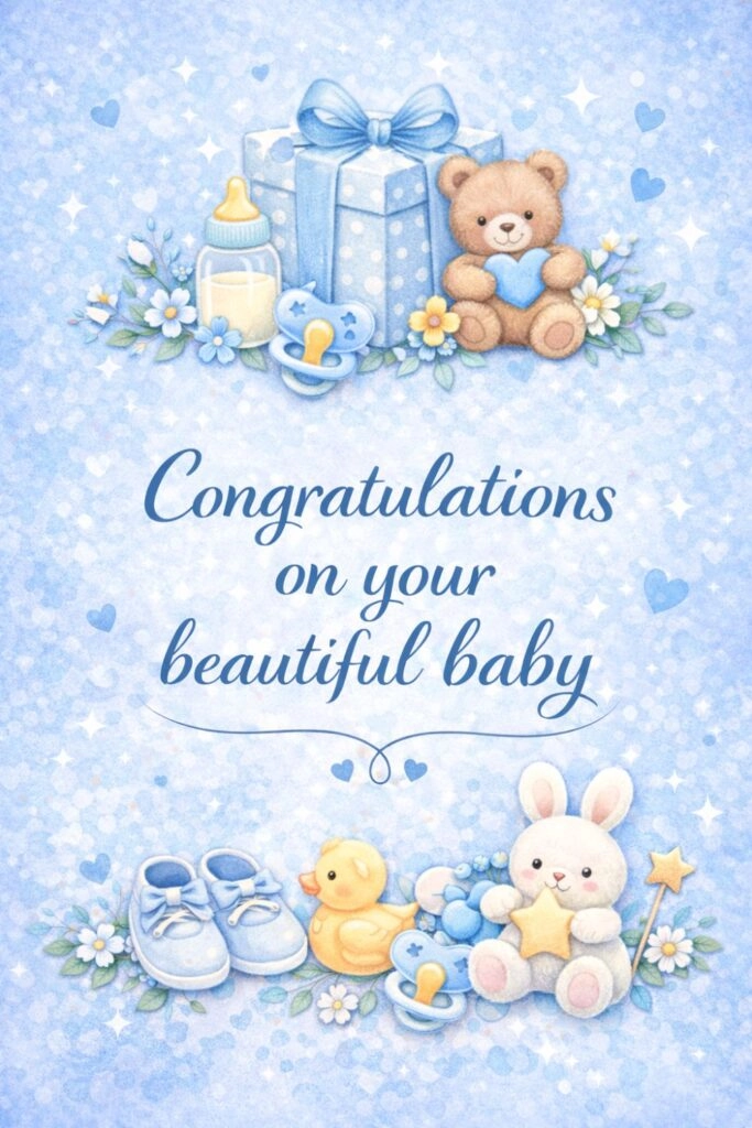 Ευχές για νεογέννητο στα αγγλικά