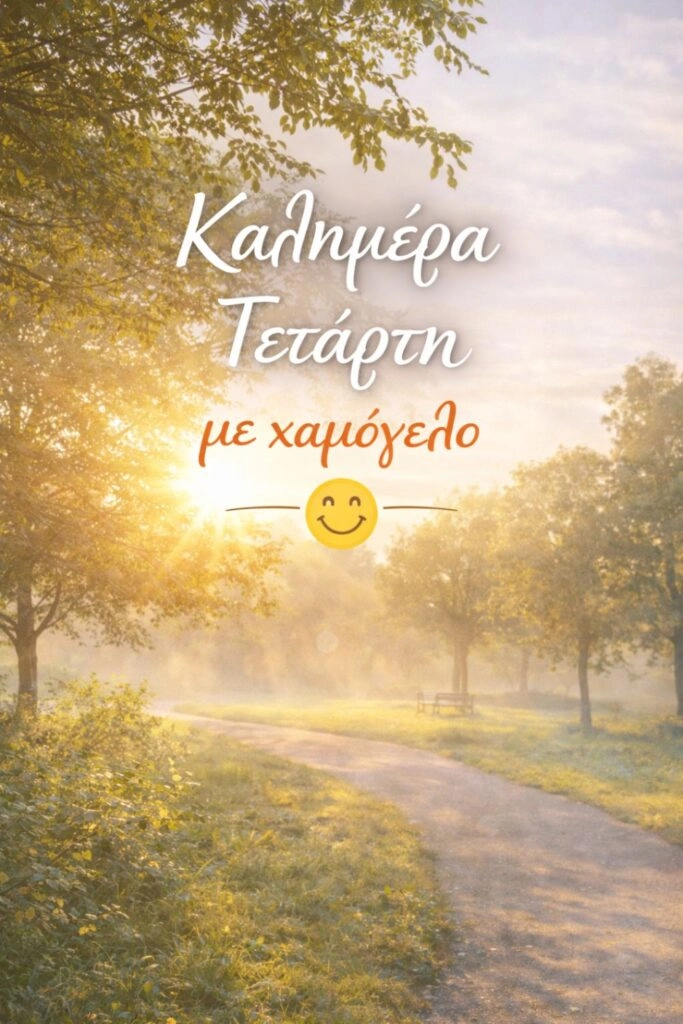 efxes kalimera tetarti Καλημέρα Τετάρτη με χαμόγελο