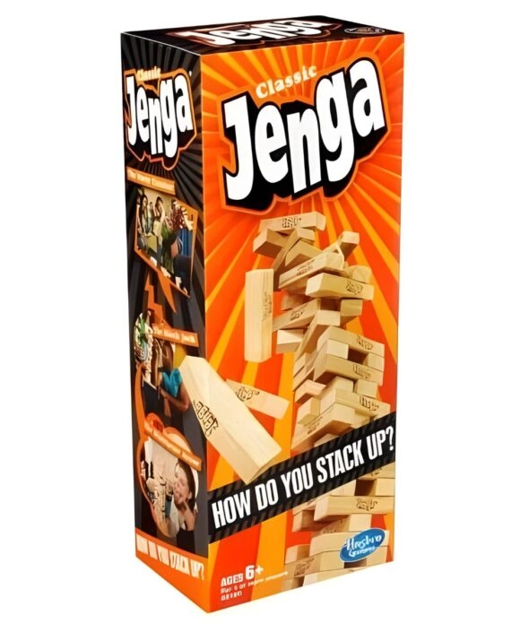 Επιτραπέζιο παιχνίδι με Ξύλινα Τουβλάκια Jenga