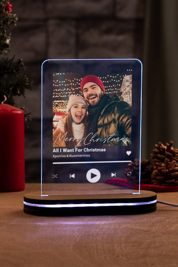 Φωτιστικό LED Χριστουγεννιάτικο All I want For Xmas