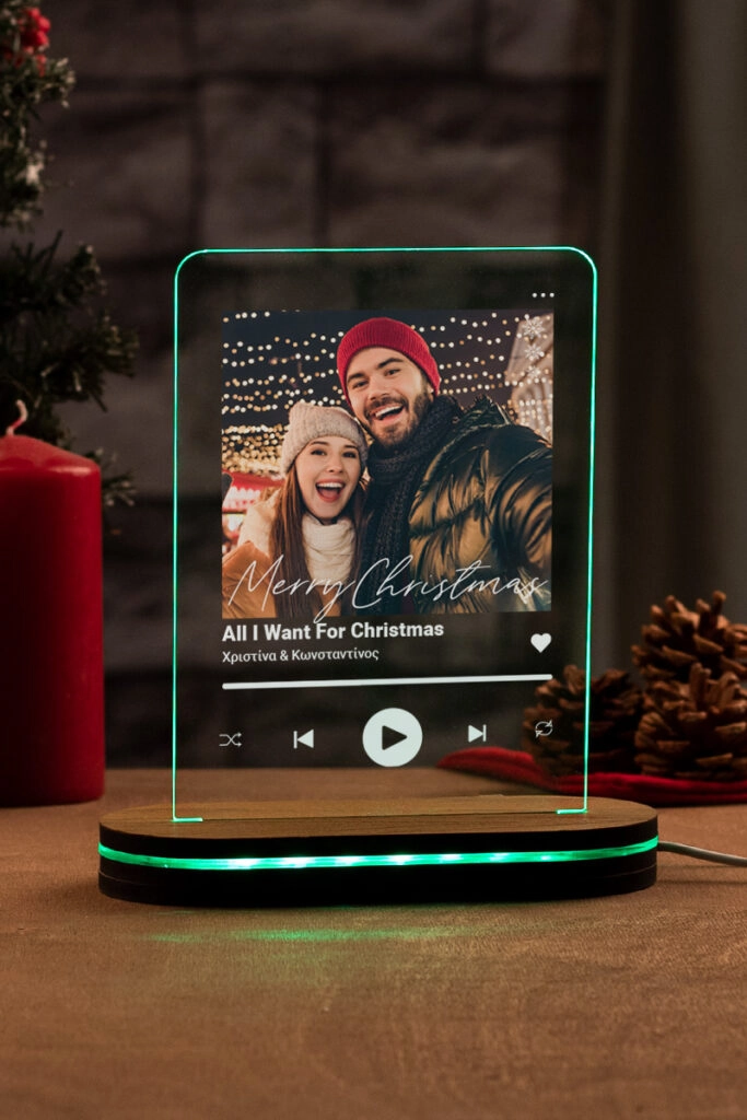 Φωτιστικό LED Χριστουγεννιάτικο All I want For Xmas
