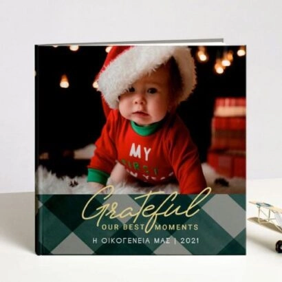 Χριστουγεννιάτικο Photobook για Μωρό Grateful Moments