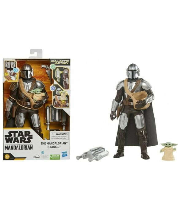 Φιγούρα Star Wars Galactic Action Mandalorian & Grogu