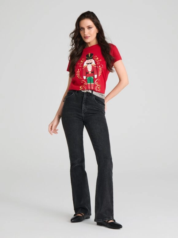 Χριστουγεννιάτικο T-Shirt Καρυοθράυστης Κόκκινο