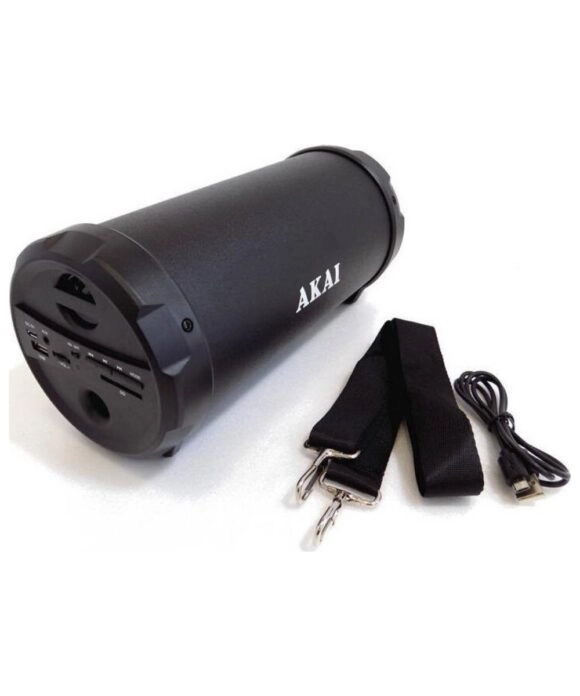 Akai ABTS-12C Bluetooth 5W Φορητό Ηχείο Μαύρο