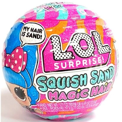 L.O.L. Surprise Κούκλα Squish Sand Μαγικά Χτενίσματα