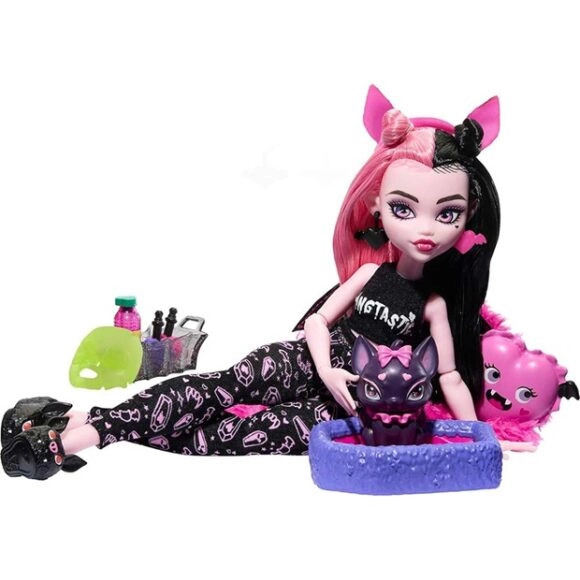 Monster High Κούκλα Draculaura Creepover Party